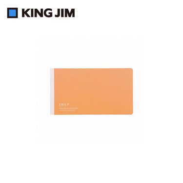 KING JIM EMILy 橫向筆記本/ 橘色/ EY9043-OR
