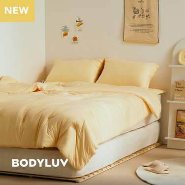 Bodyluv抱抱被子/ 黃色/ 單人