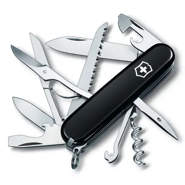 VICTORINOX 瑞士維氏 狩獵者15用瑞士刀-黑
