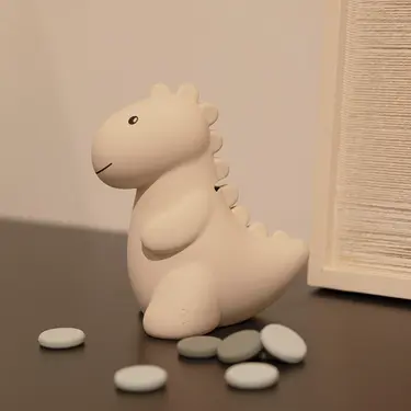 【比利時AP設計】DINO 超可愛 恐龍存錢筒-大地色