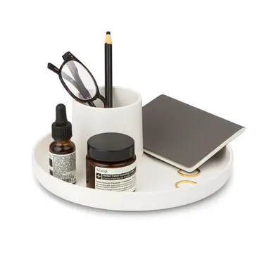北歐櫥窗/Vitra O-Tidy 圓圓小盒(冰雪白)