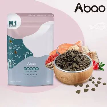 【Abao】MIT無穀低敏狗飼料/ M系列犬糧/ 阿寶吃好魚/ 750g/包