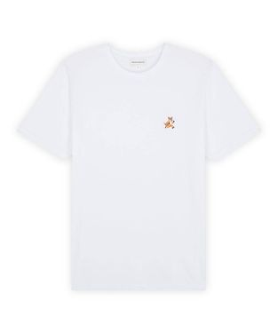 MAISON KITSUNÉ 明亮白光速狐狸LOGO舒適短TEE_男/中性/S