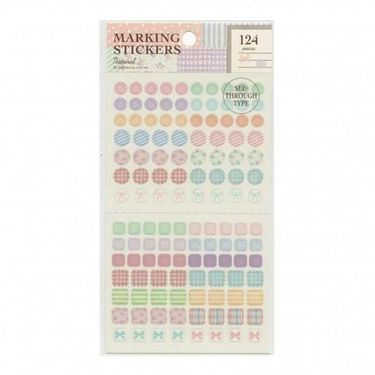 日本 Greeting Life 記號貼紙/ 馬卡龍色系