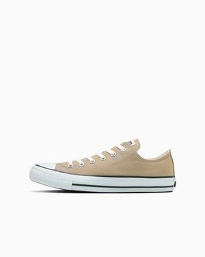 日本限定 Converse CANVAS ALL STAR COLORS OX 低筒 基本款 奶茶色/ 24.5 cm