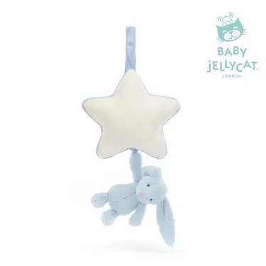Jellycat寶貝藍兔音樂鈴