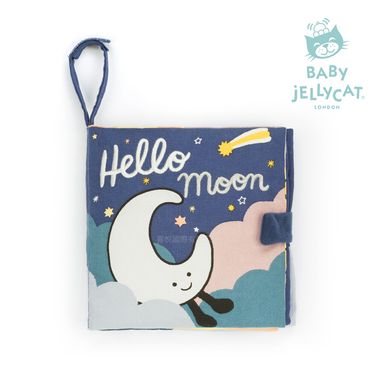 Jellycat感官布書尾巴書/ Hello Moon Book晚安月亮
