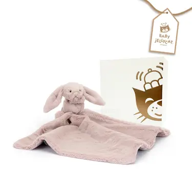 Jellycat奢華致臻安撫兔Rosa乾燥玫瑰安撫巾