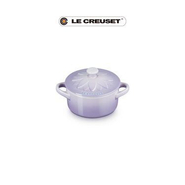 LE CREUSET瓷器向日葵迷你圓烤盅/ 藍鈴紫