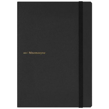 maruman Mnemosyne JOURNAL A5筆記本/ 黑