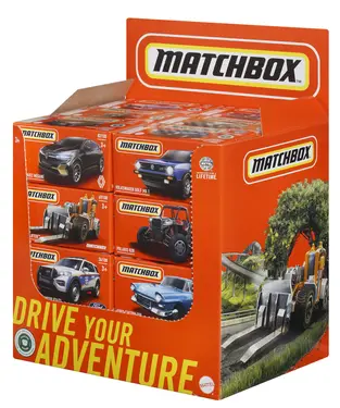 MATCHBOX火柴盒小汽車/ 動力搶奪系列/ 隨機出貨