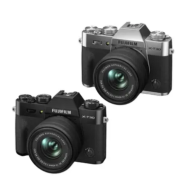 FUJIFILM 富士 X-T30 II + 15-45mm 單鏡組 公司貨 贈128G記憶卡+相機包/ 黑色