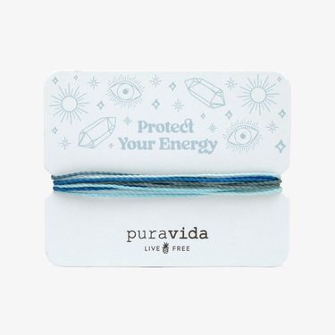 Pura Vida 美國手工 GIFTING系列/ PROTECT YOUR ENERGY活力守護手鍊卡