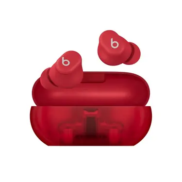 Beats Solo Buds真無線入耳式耳機/ 透視紅