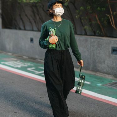 United Athle 5.6oz Long Sleeved 薄長袖/ 綠色/ M
