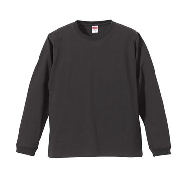 United Athle 5.6oz Long Sleeved 薄長袖/ 鐵灰/ L