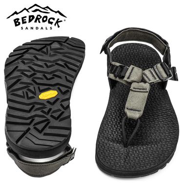 【BEDROCK 美國】Cairn 3D Adventure Sandals 越野運動涼鞋 中性款 炭灰色 美國製/ 炭灰色 (男8/女9)