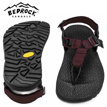 【BEDROCK 美國】Cairn 3D Adventure Sandals 越野運動涼鞋 中性款 酒紅色 美國製/ 酒紅色 (男11/女12)