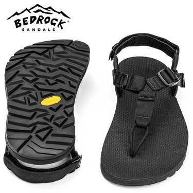 【BEDROCK 美國】Cairn Adventure Sandals 越野運動涼鞋 中性款 黑 美國製/ 黑色 (男8/女9)