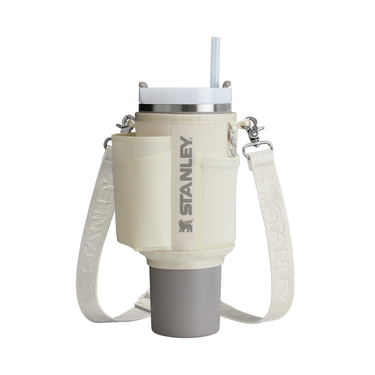 STANLEY冒險系列吸管隨手杯1.18L肩背帶/ 象牙白