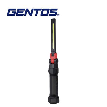 【Gentos】多角度工作燈 USB-C充電 740流明 IP64 GZ-X233