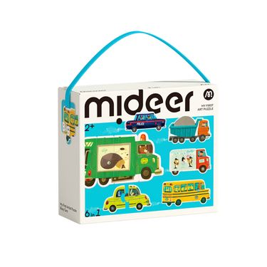MiDeer六合一拼圖/ 汽車