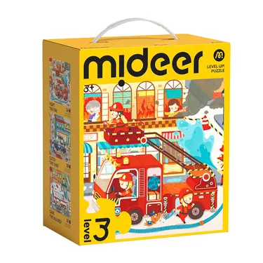 MiDeer進階式拼圖/ 救援隊/ Level 3