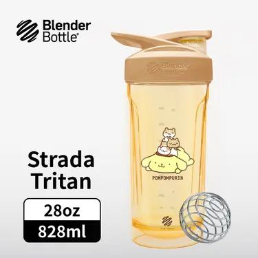 BlenderBottle Strada Tritan三麗鷗Sanrio布丁狗按壓式環保水壺/ 28oz/ 828ml