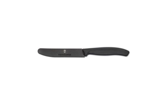 VICTORINOX 瑞士維氏 番茄刀/水果刀 盒裝 - 黑