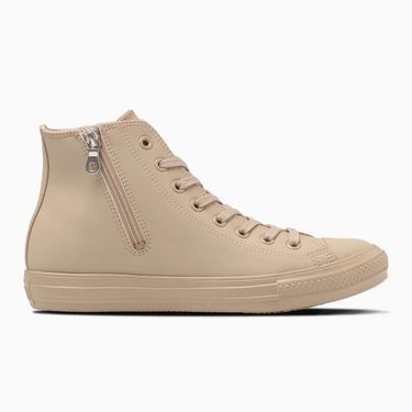 日本限定 Converse ALL STAR LIGHT WR SL Z HI 高筒 拉鍊 防水雨鞋 沙色/ 24 cm