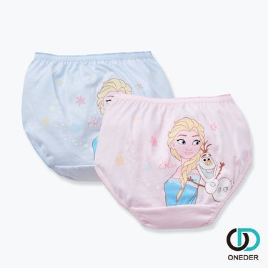【ONEDER旺達棉品】迪士尼冰雪奇緣純棉(2入)女童內褲/ 冰雪奇緣/ M