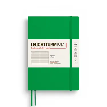 德國 LEUCHTTURM1917 軟殼筆記本/ A5/ 春天綠/ 橫線