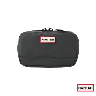 HUNTER尼龍Keeper方形信使小包/ 灰藍D