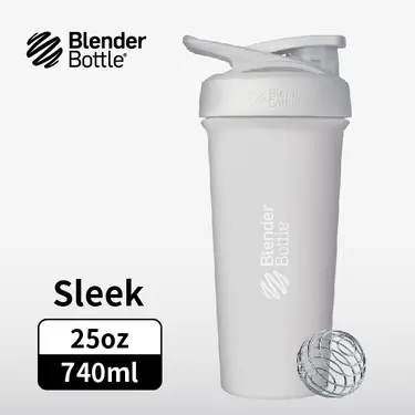 Blender Bottle Sleek按壓式不鏽鋼水壺/ 質感灰/ 25oz/ 740ml