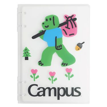 KOKUYO X TYAKASHA 2x2收納活頁夾/ B5/ Mr. Green