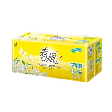 春風抽取式衛生紙/ 柔韌細緻/ 110抽x12包/ 串