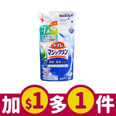 Kao花王浴室噴霧清潔劑補充包/ 330ml/ 薄荷/ 平行輸入