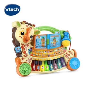 vtech多功能長頸鹿DJ鋼琴