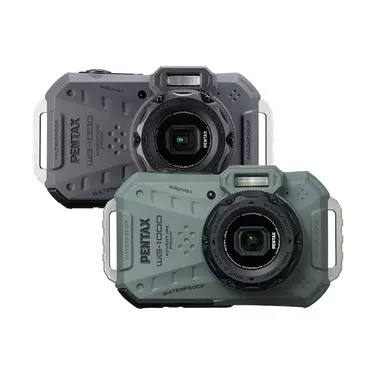 PENTAX WG-1000 工業級防水相機 4倍光學變焦 防水防撞防塵 公司貨/ 橄欖綠