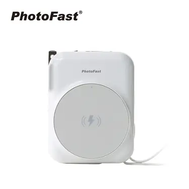 PhotoFast AllDay充多功能行動電源/ 白色