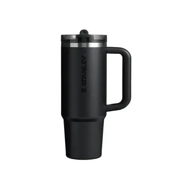 STANLEY防漏吸管隨手杯/ 0.88L/ 消光黑2.0