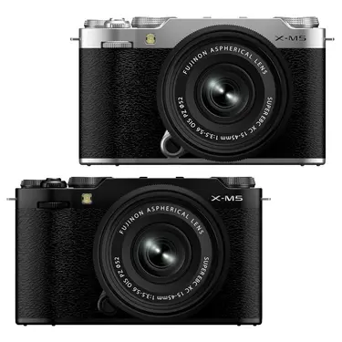 FUJIFILM 富士 X-M5 + XC 15-45mm KIT 公司貨 贈128G記憶卡/ 銀色