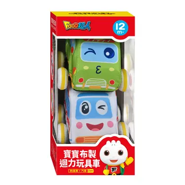 Food超人寶寶布製迴力玩具車/ 救護車/ 汽車