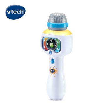 vtech兒童歡唱藍芽麥克風/ 閃亮白