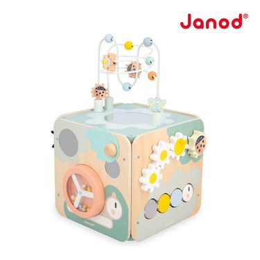 Janod北歐簡約木玩/ 寶寶智能方塊