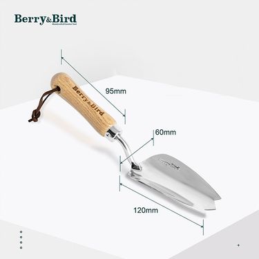 Berry&Bird 園藝鬱金香手鏟/ 月光銀