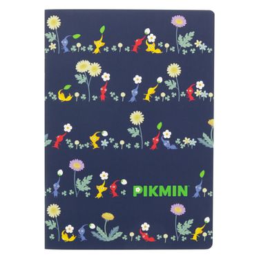 日本 sun-star 皮克敏方眼筆記本/ A5/ 海軍藍