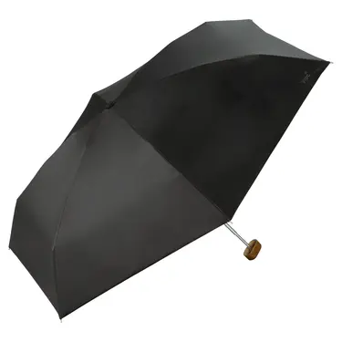 日本 Wpc. 完全遮光UV100%折傘肩背包/ Noble Basic Black