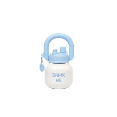 【Arlink】多拿滋系列 壺鈴造型隨行保溫杯 650ml 冰藍雪霧
