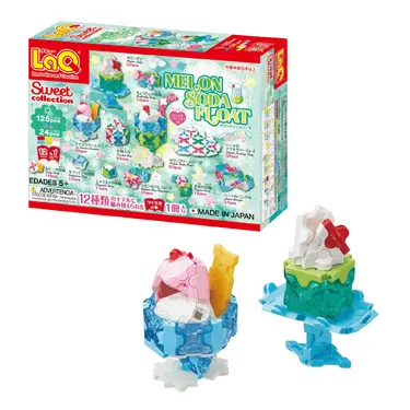 LaQ哈蜜瓜漂浮汽水/ 125pcs+24pcs